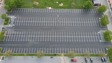 Redoing Pavement Markings 