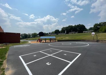 School Playground Paint Markings 