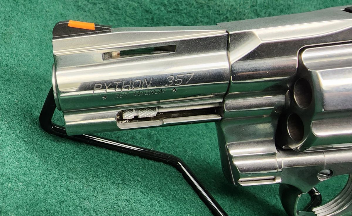 Colt Python .357 Mag 3” Barrel – Stainless Steel .38 Special