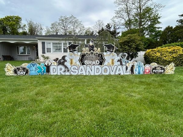 Graduation Lawn sign