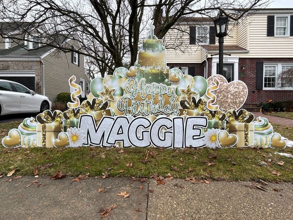 Birthday Lawn Sign