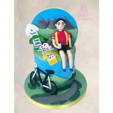 Cycling cake