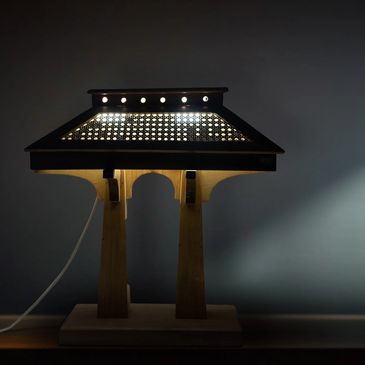 Temple shade Table lamp