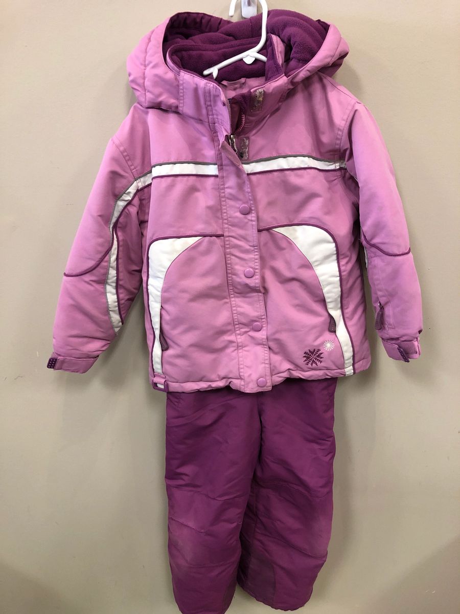 Northpeak 2 pc youth snowsuit size 6 pink