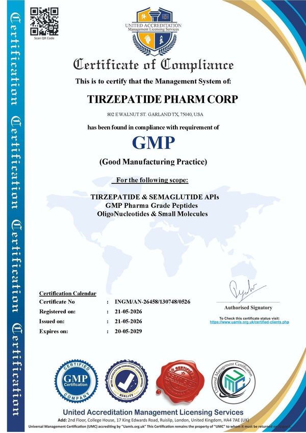 Private Label Tirzepatide GLP-1 Peptides for Effective Weight Management