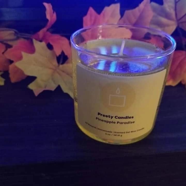 Preety Candles Gel Scented Candles, Gel Various Scents, Gel Candle