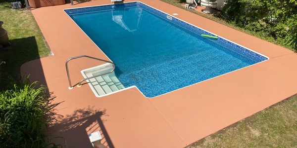 Concrete painting