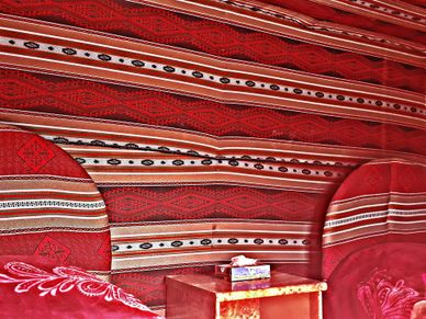 Twin Tent at Seven Wonders Bedouin Camp, Petra