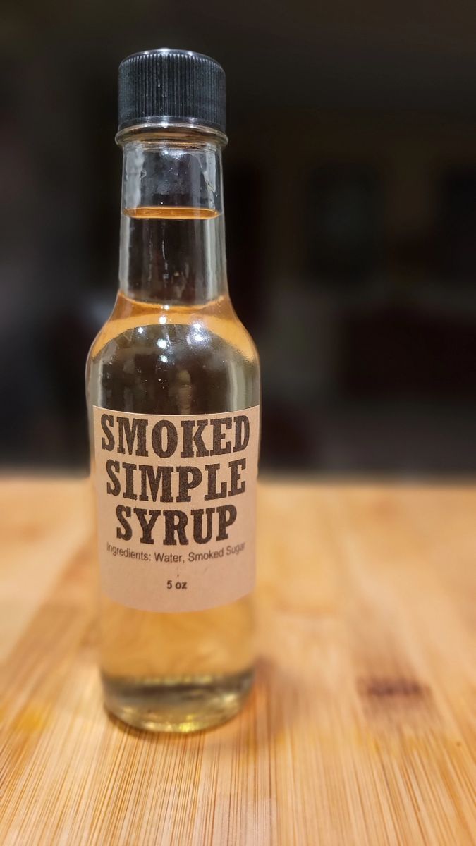Smoked Simple Syrup