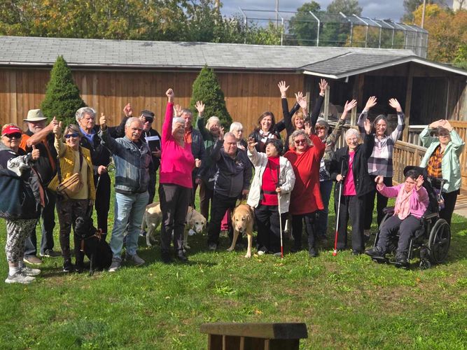 CCB Members and Volunteers gathered together for an uplifting group photo. 