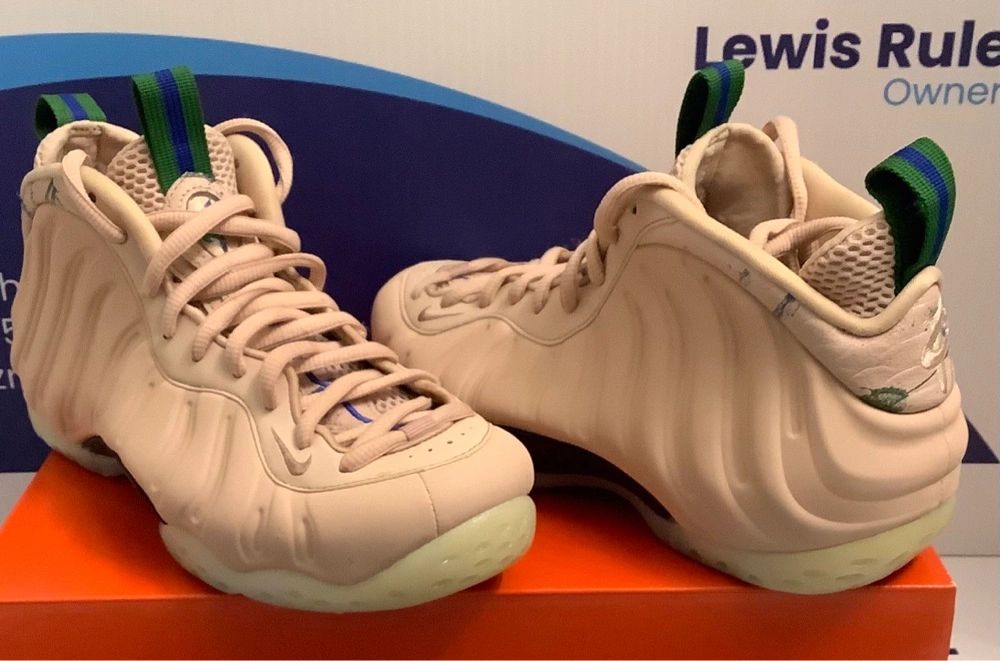 Reconditioned Nike “Air Foamposite One Particle Beige” Women's Size 8