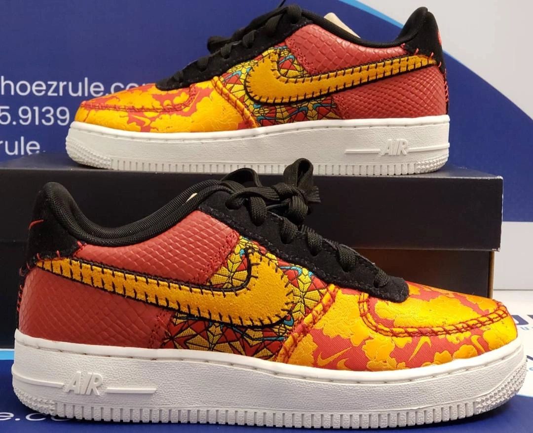 Nike "Air Force 1 Low Chinese New Year 2019" Big Kids Size 4y