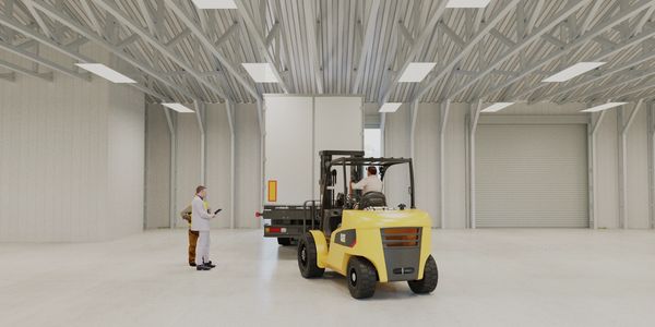 Logistics warehouse for sale with convenient loading facilities in Coastal Georgia