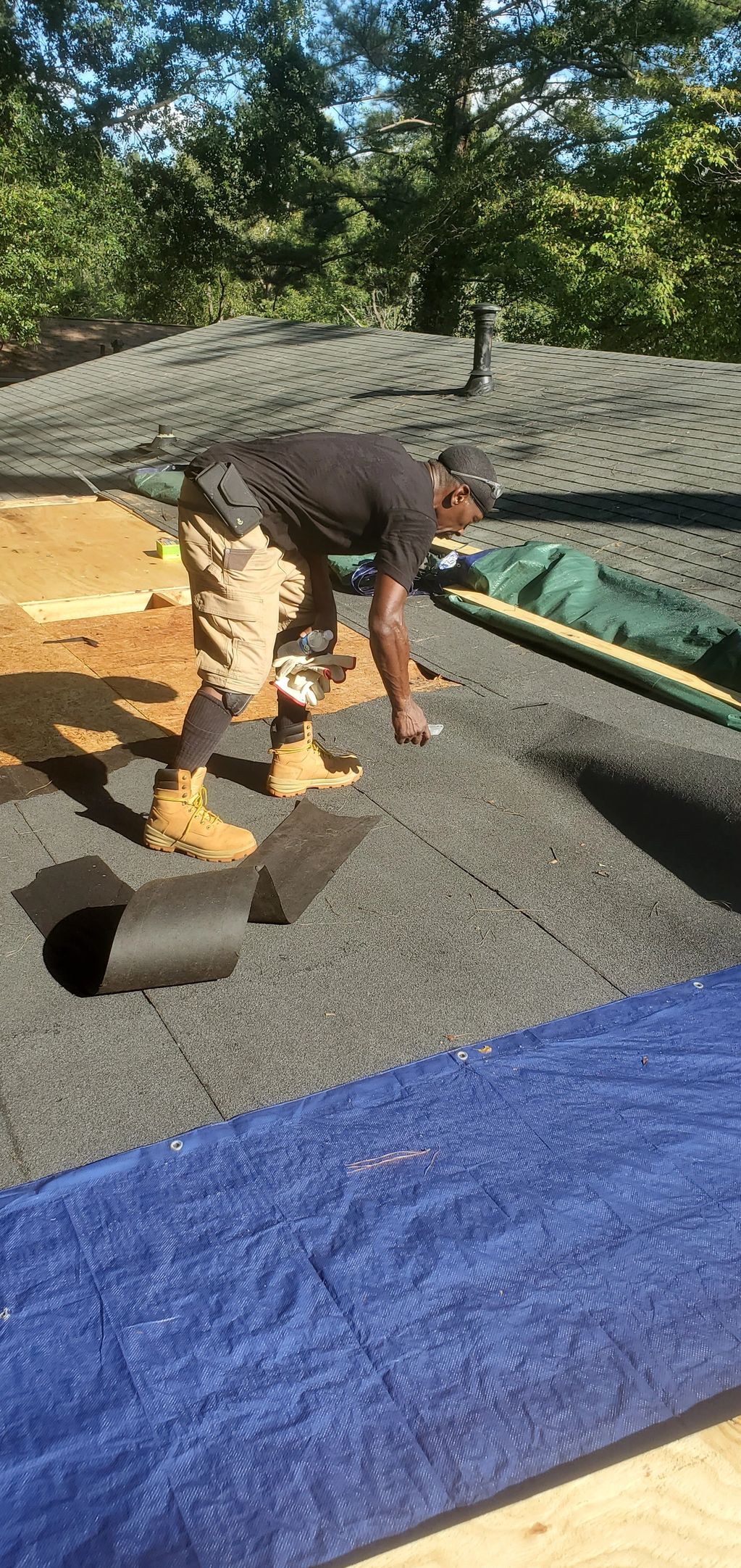 Flat Roof replacement during