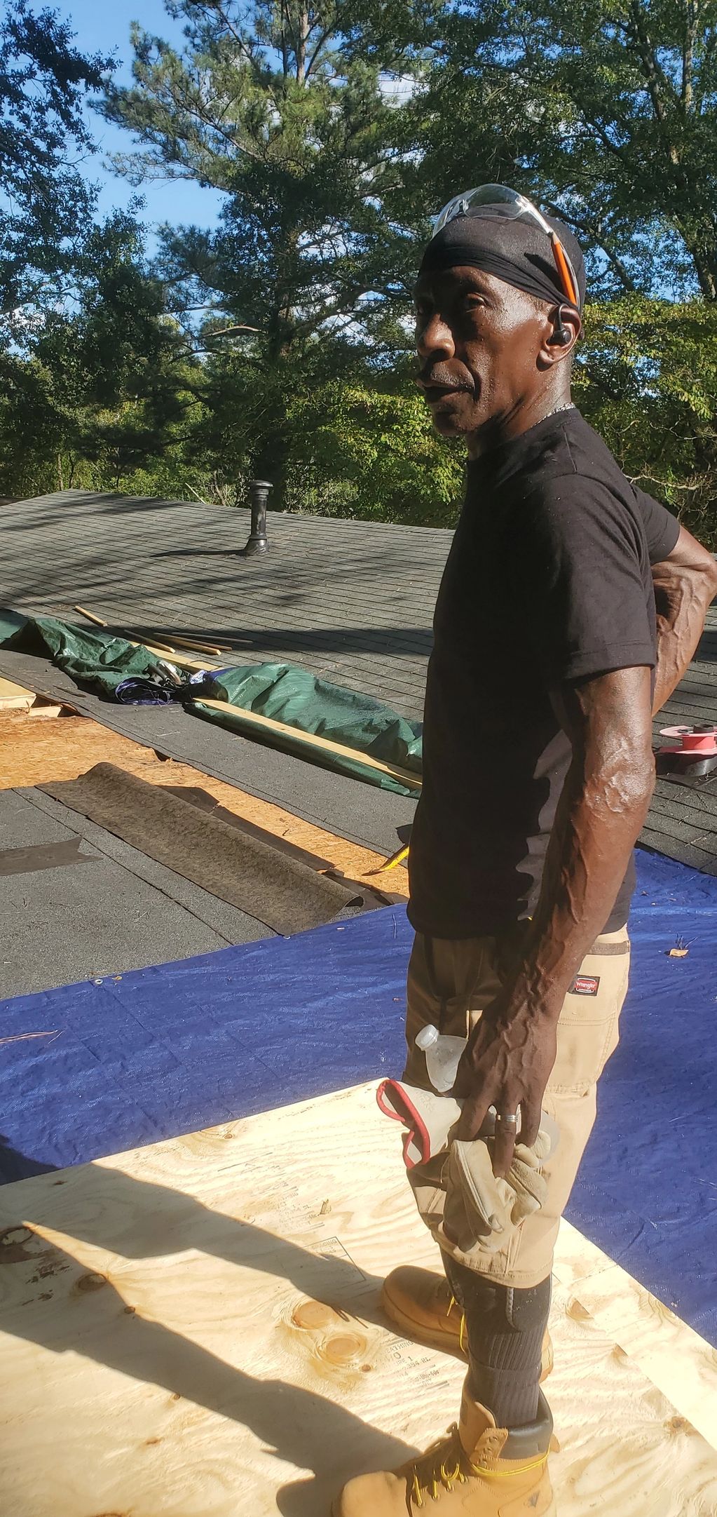 Flat Roof replacement during