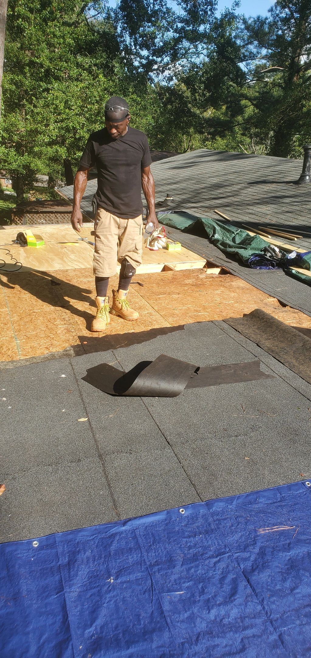Flat Roof replacement during