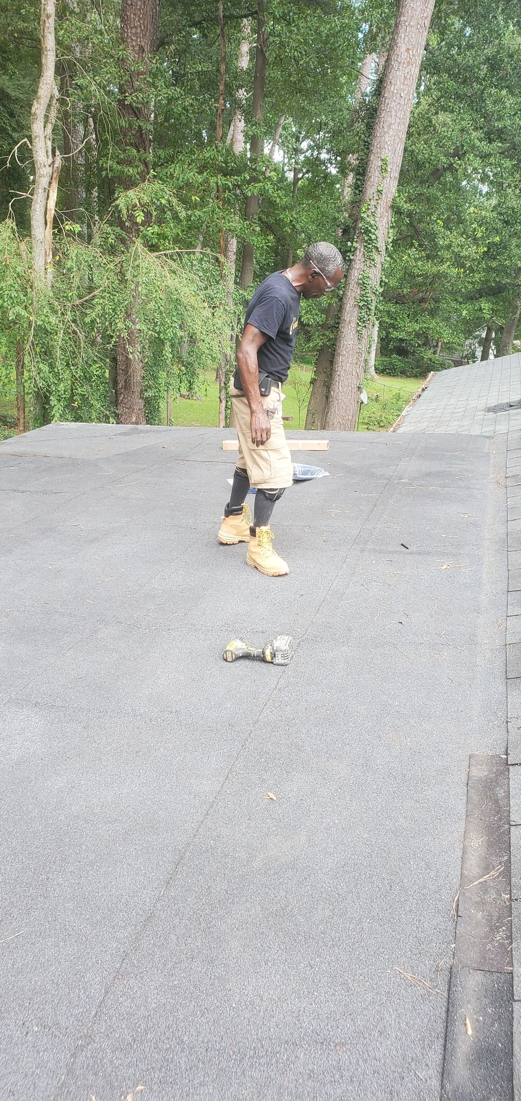 Flat Roof Install After 