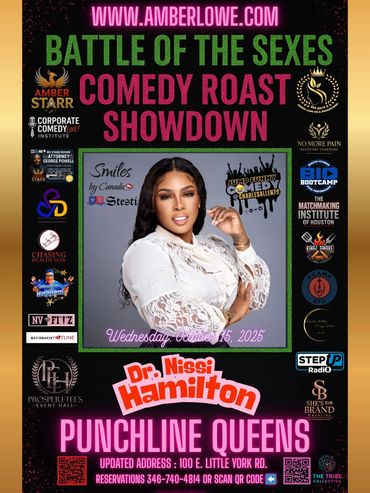 Introducing Dr. Nissi Hamilton who is one of the most amazing Comedian/Human Trafficking Advocates!