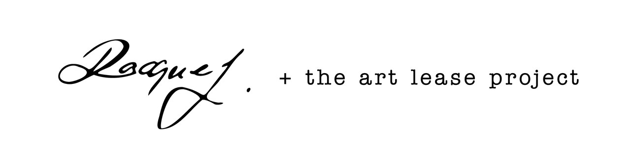 Racquel + the art lease project
