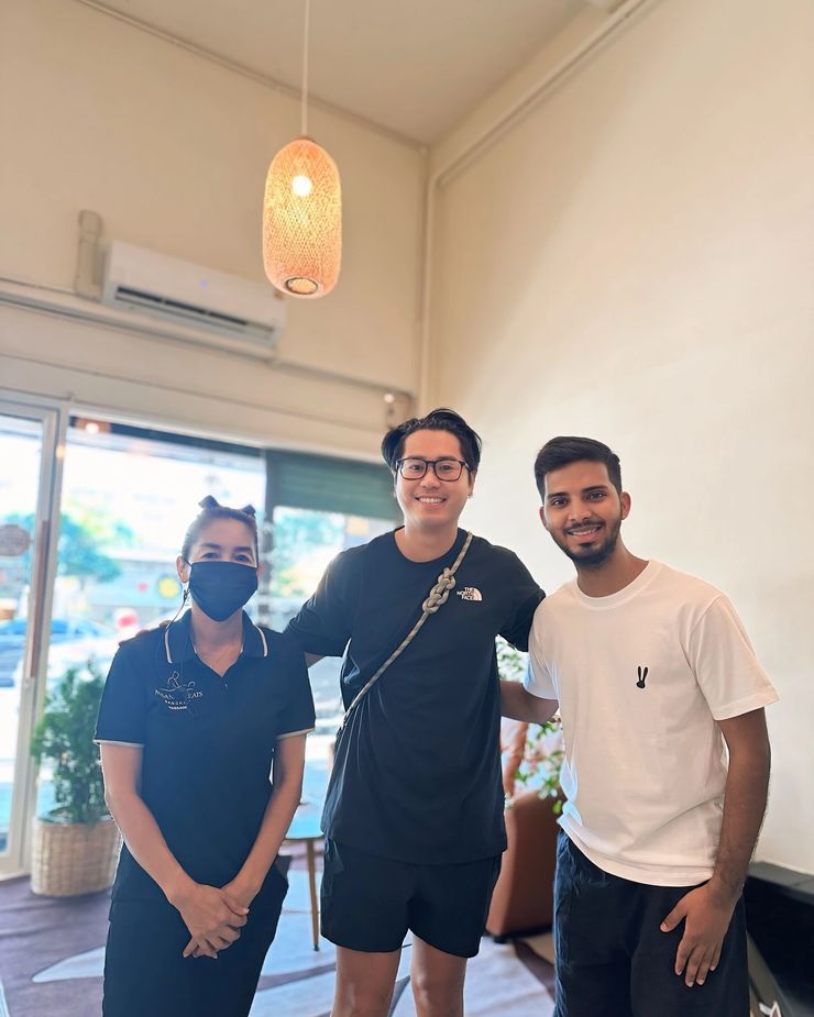 Happy customer testimonial Bangkok massage