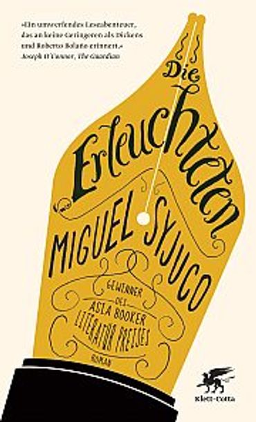 German edition of Ilustrado, Die Erleuchteten by Verlag Klett-Cotta translated by Hannes Riffel