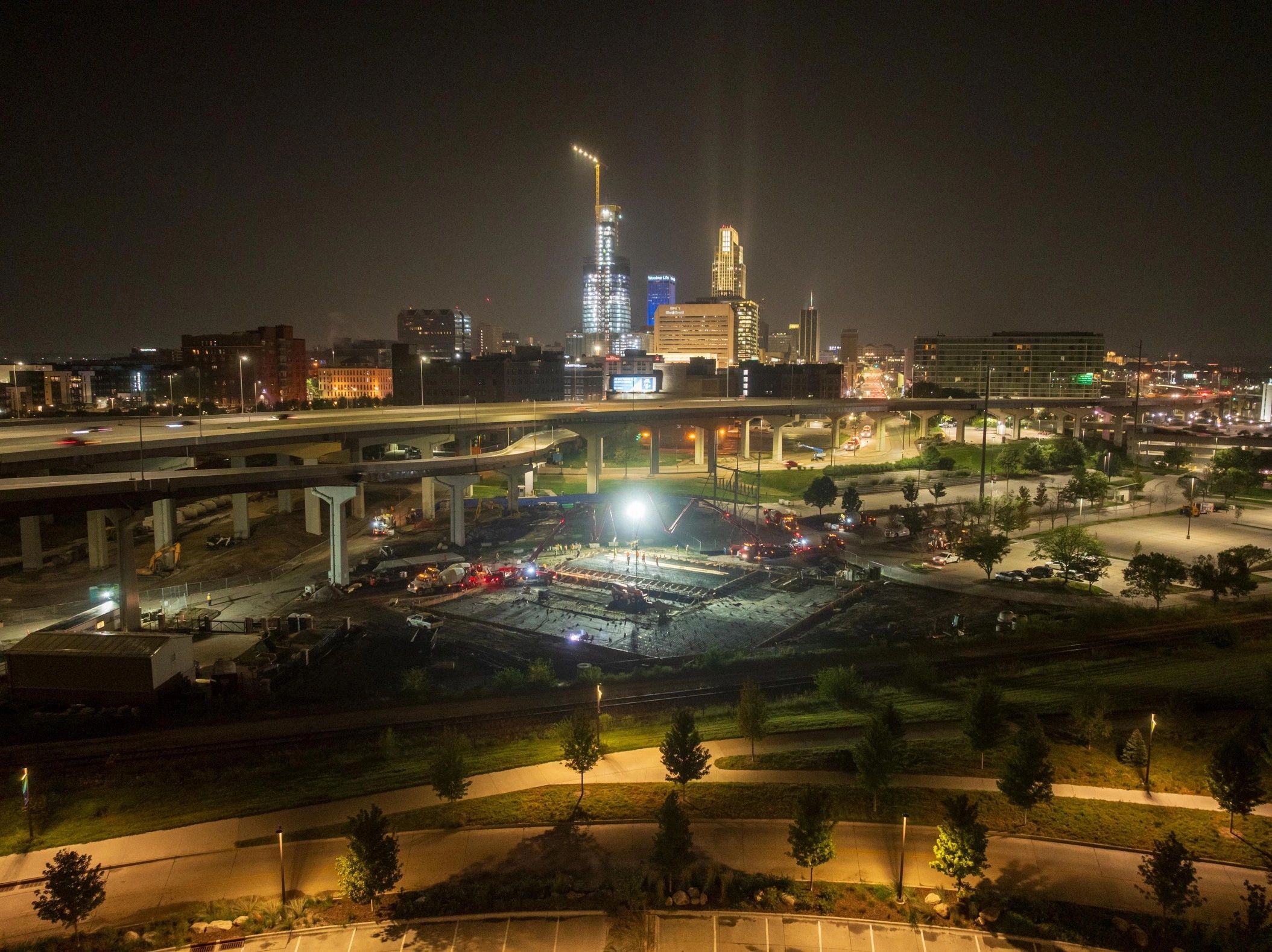 Omaha Streetcar Vehicle Maintenance Facility for Sampson Construction