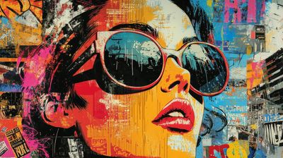 Colorful large-format poster printed at B & B Shipping in Leadville