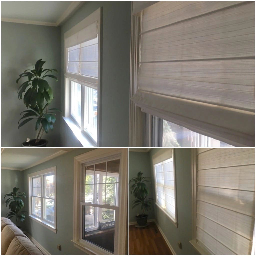 Fabric Roman Shades in Bay Head, NJ