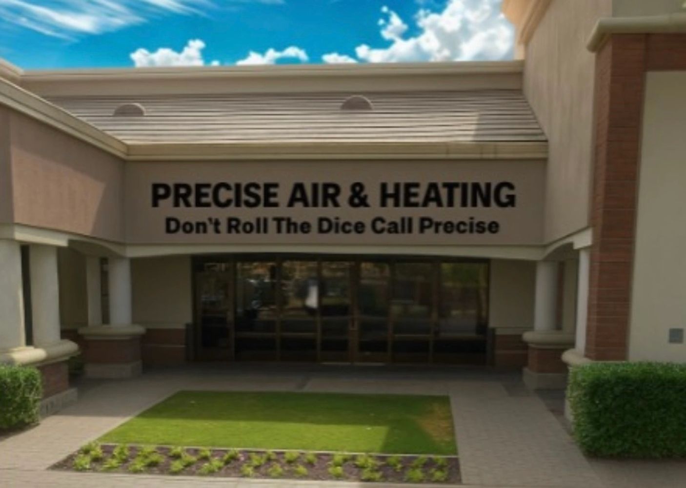 Precise Air & Heating service. office building in Gilbert Az 