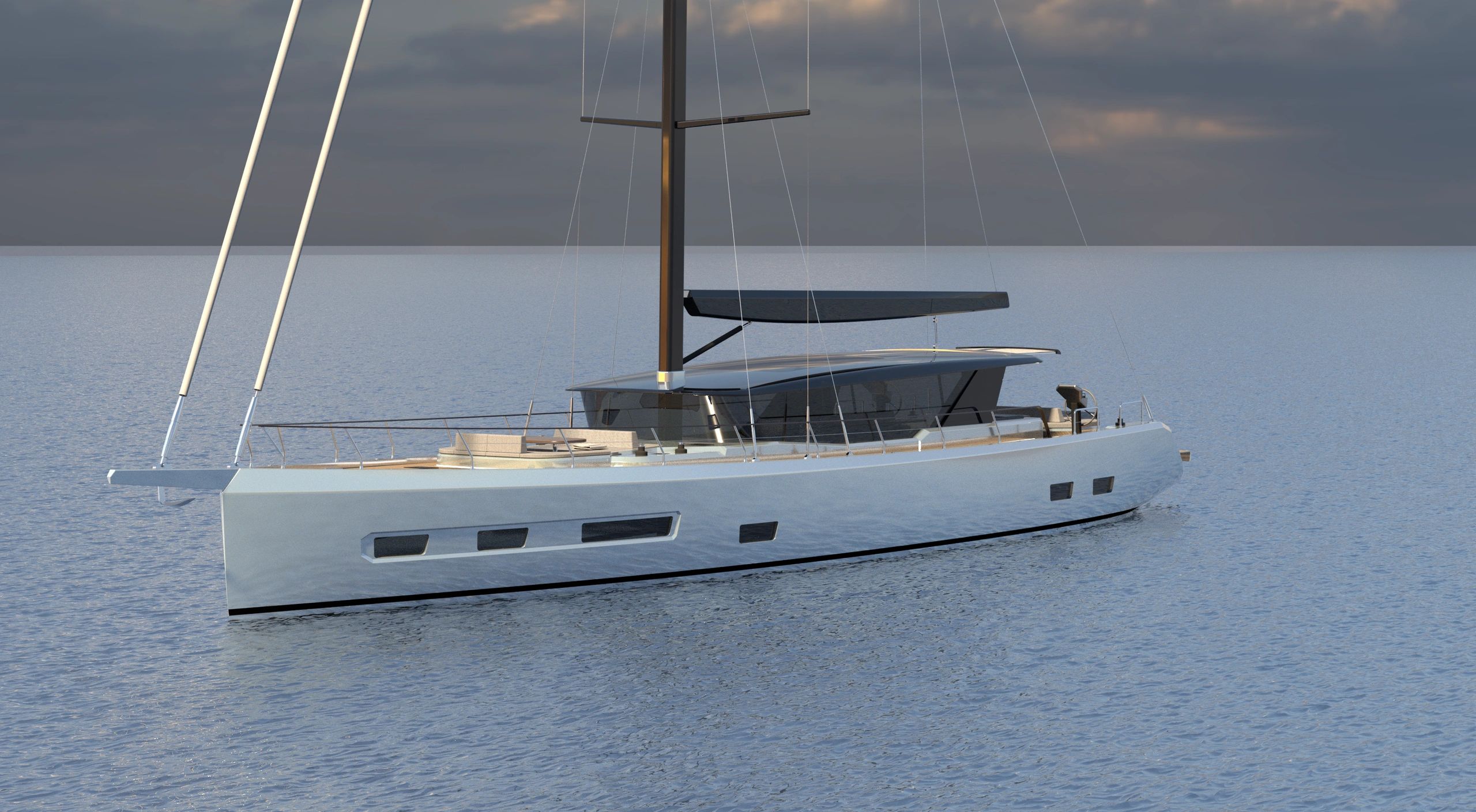 PRIAMOS — Alba Yacht Design concept