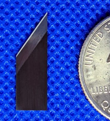 Eastman 55 tangential drag blade
also available with a hole for Gerber and Autometrix