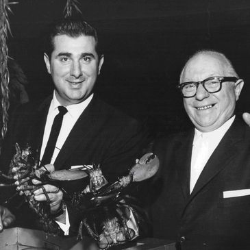 Like Father like Son 2 generations of  restauratuers creating family traditions together.   Passing 