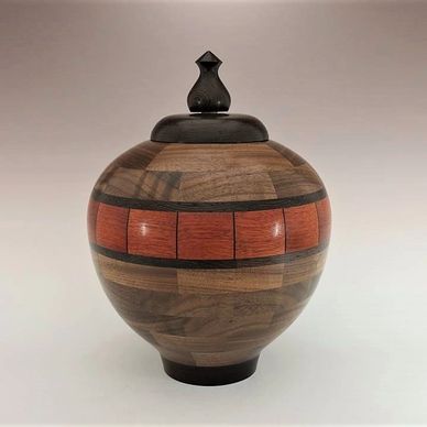 Wood Adult Cremation Urn - SU18CWLBLWE