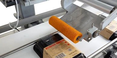 ETIQUETADO PRODUCTOS ALIMENTOS ESPONJA NARANJA RODILLOS HUEVO,LECHE,CARNE,HARINAS,ETIQUETADORAS