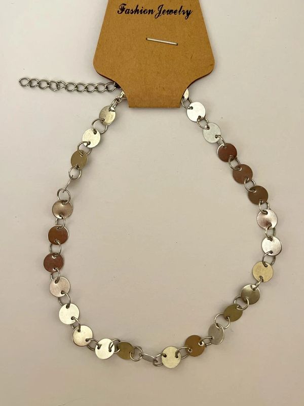 Two-toned disc bracelet