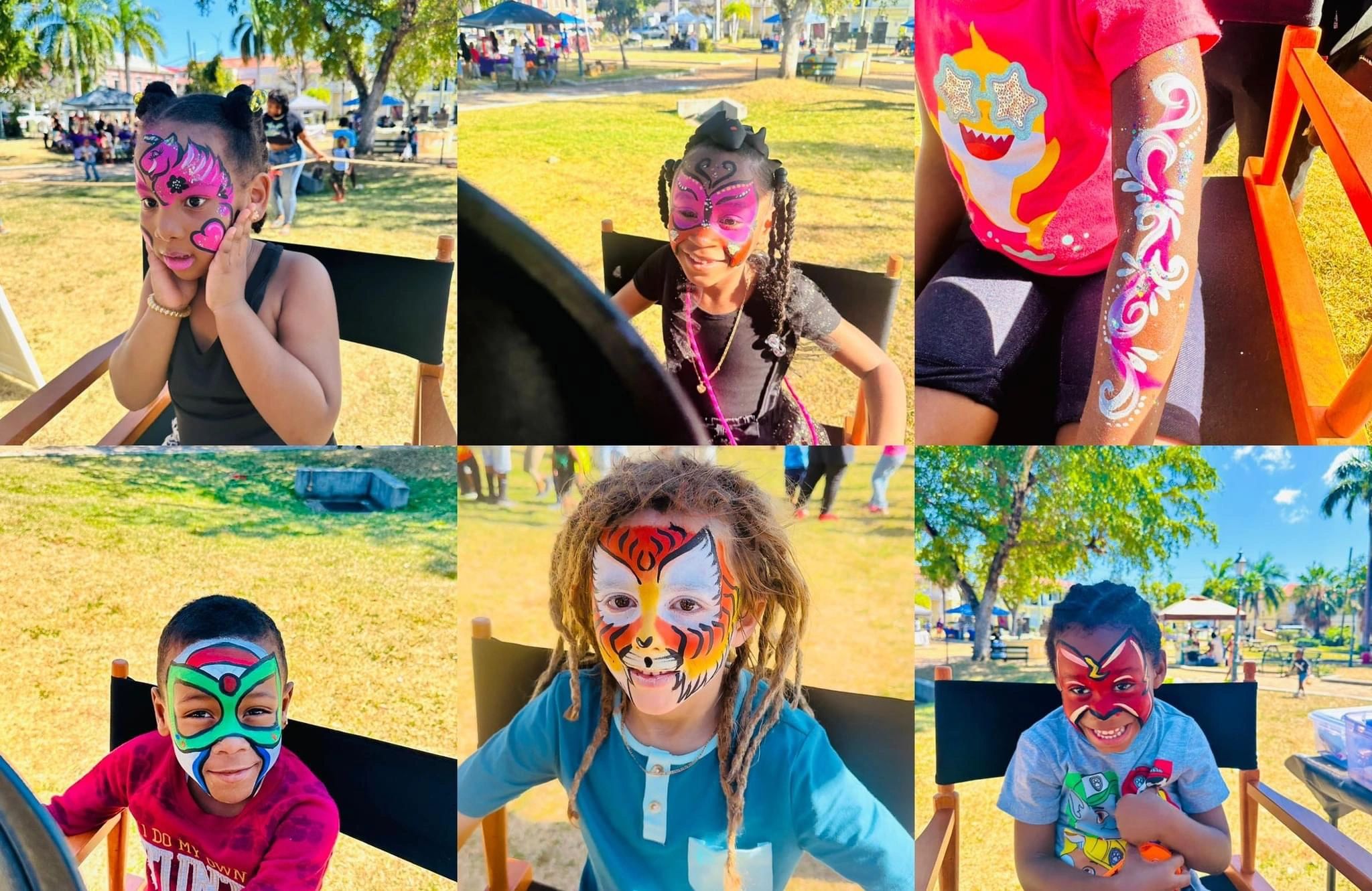 Professional Quality Face Painting Face Canvas VI