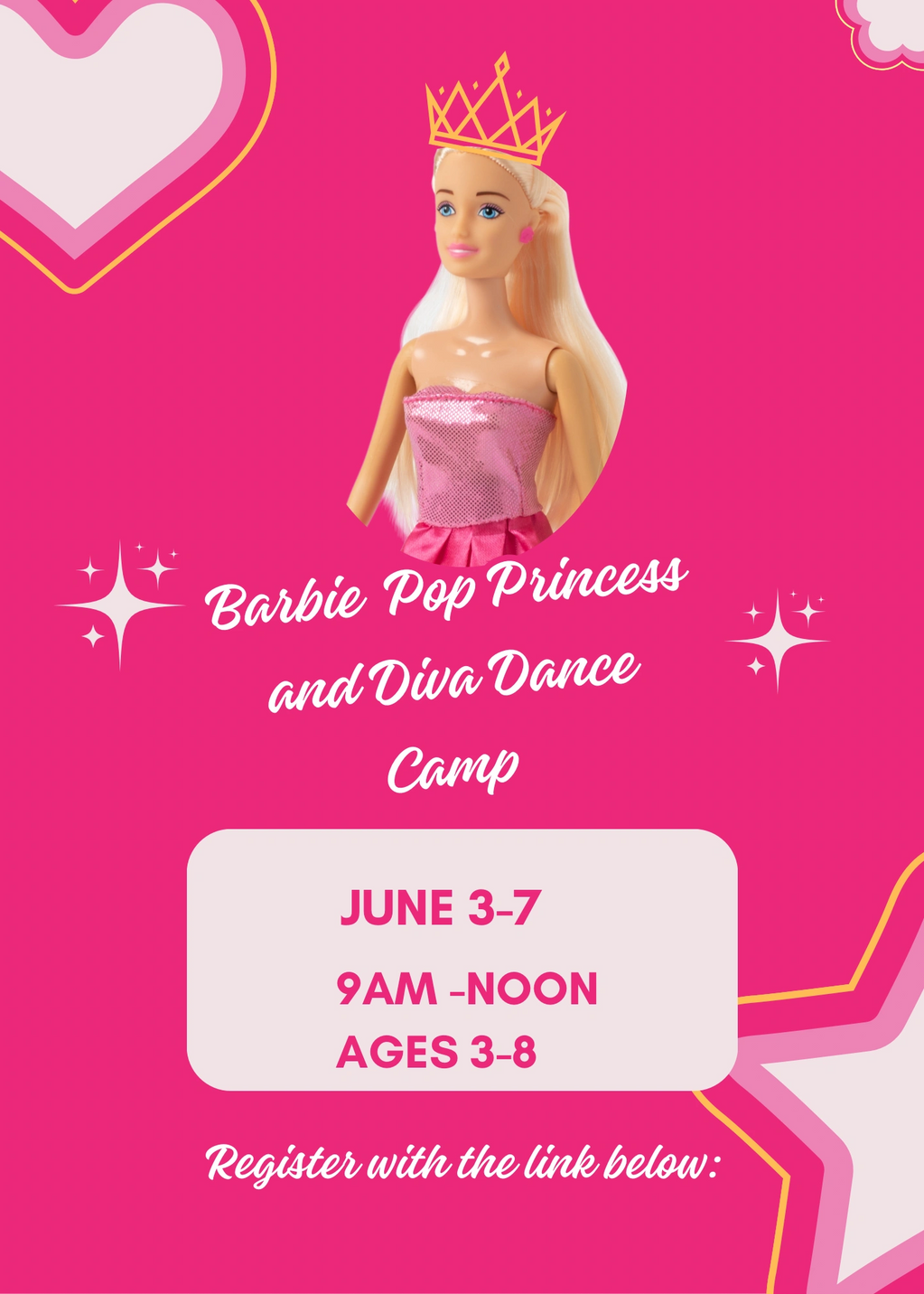 Barbie Pop Princess and Diva Dance Camp 