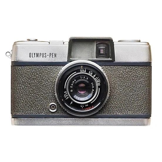 Olympus Pen-D Half Frame 35mm film camera 1962