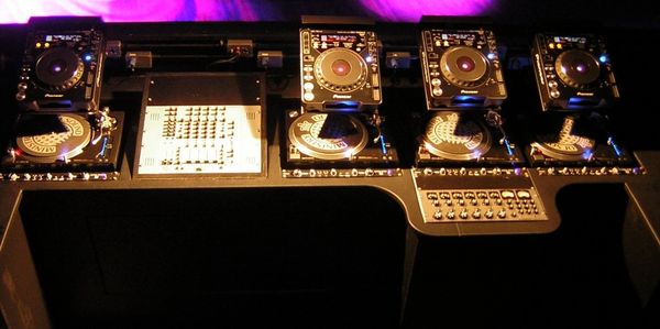 DJ booth at  Ministry of sound 