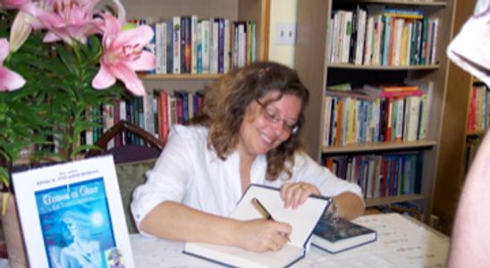 Taken of Kisma Reidling at a book signing for Oceans of Time book release.
