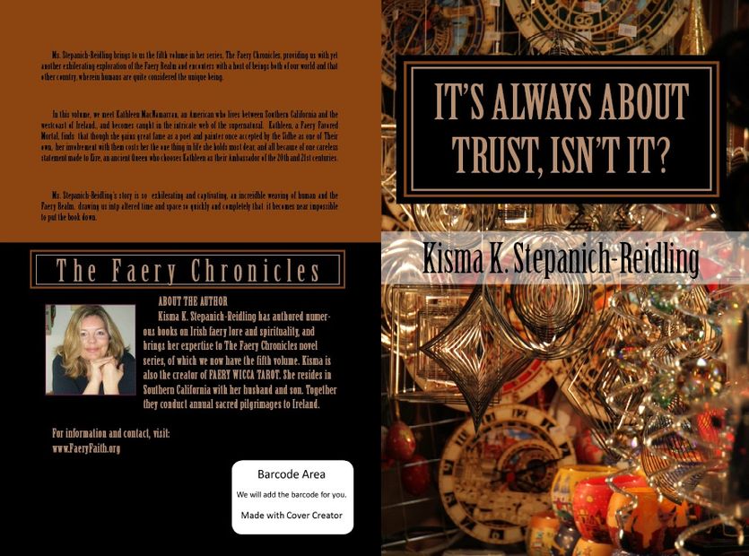 It's Always About Trust, Isn't It? book cover; photo by Tommi Murto