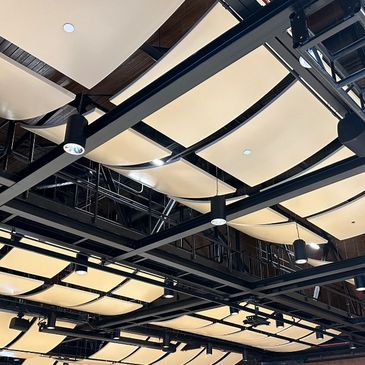 Baffle Acoustic Ceiling Install, Washington, D.C.