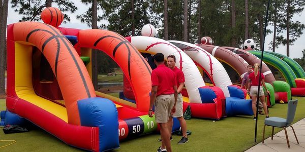 Inflatable Game Rentals for your school events are an affordable way to bring the group together.