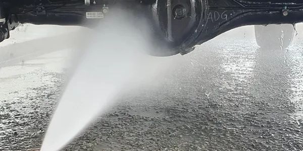 water blasting