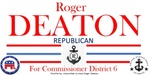 Roger Deaton Campaign landing page