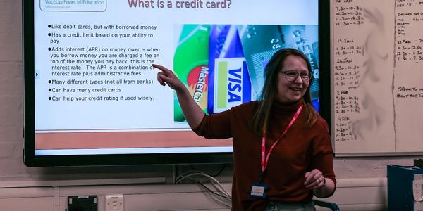 WizeUp credit card workshop for SEND learners