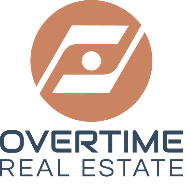 Overtime Real Estate Logo (vertical)