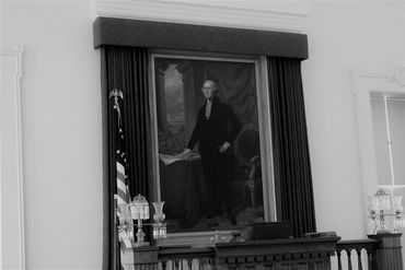 Old State Capitol Building of Springfield, Illinois.