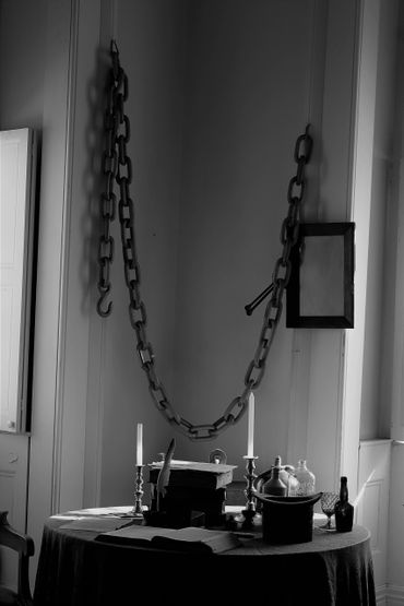 Slave Chains- Old State Capitol Building of Springfield, Illinois