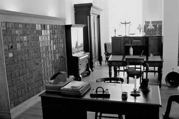 Library of the old State Capitol Building of Springfield, Illinois